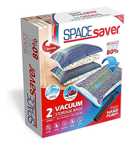 Bolsas De Almacenamiento Al Vacío Premium Spacesaver. ¡80% M 0