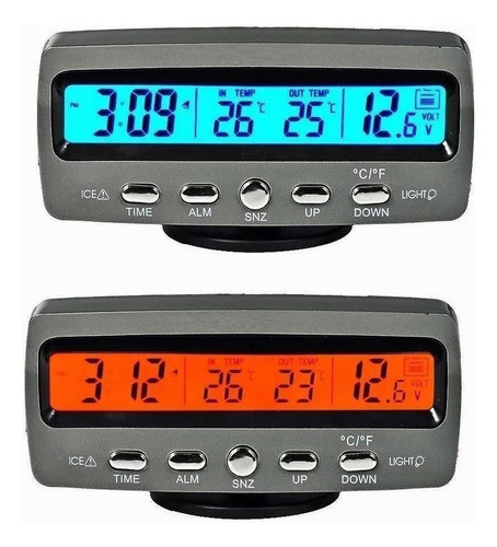 Termômetro Digital Inteligente Para Carro Termômetro Externo 1