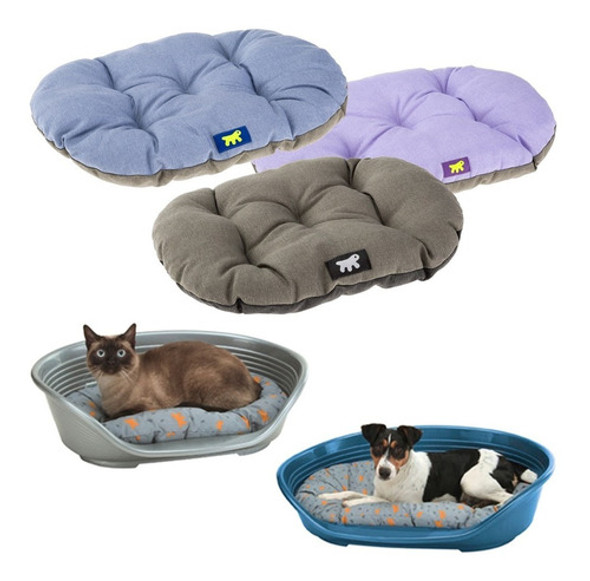 Almohadón Ferplast N°12 100x63cm Celeste - Gris Mas Envio 0 Almohadón Ferplast N°12 100x63cm Celeste - Gris Mas Envio 0