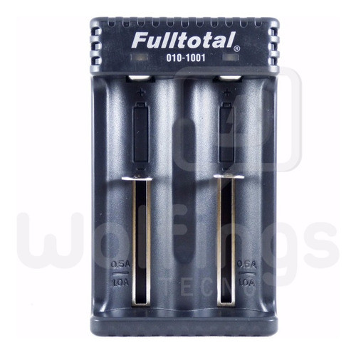 Cargador Micro Usb 2 Pilas Litio Ion 18650 14500 16340 26650 0