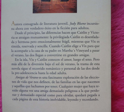 Amigas De Verano De Judy Blume - Traducción De Cesar Aira 1