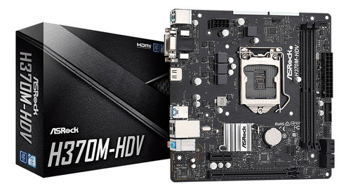 Motherbard Asrock H370m-hdv Socket 1151 Tranza 0