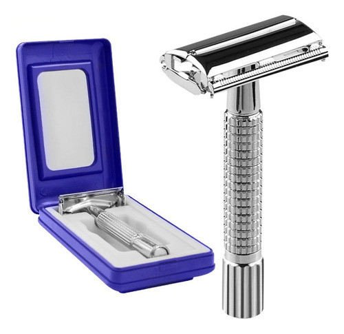 Aparelho De Barbear Clássico Tipo Borboleta Cromado 0
