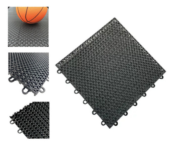 Estrado Piso Plástico Kit 12pç Banheiro, Saunas Vestiários 1