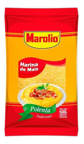 Pack X 18 Unid. Harmaiz   500 Gr Marolio Harinas De Maiz / 0