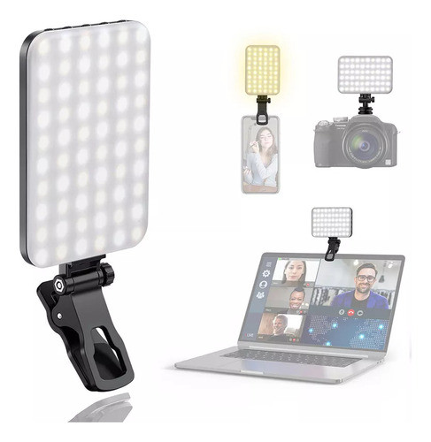 Mini Luz Quadrada De Celular Para Tirar Fotos E Fazer Vídeos 0