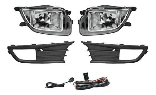 Faro Antiniebla Izq+der (kit) Volkswagen Gol 14-16 G6 Sedan 0