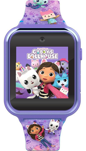 ~? Accutime Kids Gabby's Doll House Purple Educational Learn 1