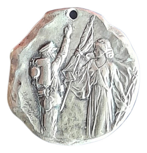 Medalla Juramento A La Bandera Conscriptos Clase 1882 - 1904 0