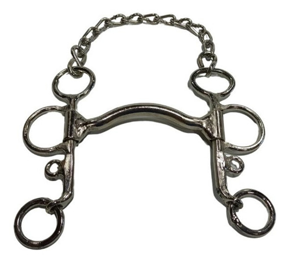 Freno Para Caballo Polo Pelham Medio Puente Pata 15 1 Freno Para Caballo Polo Pelham Medio Puente Pata 15 1
