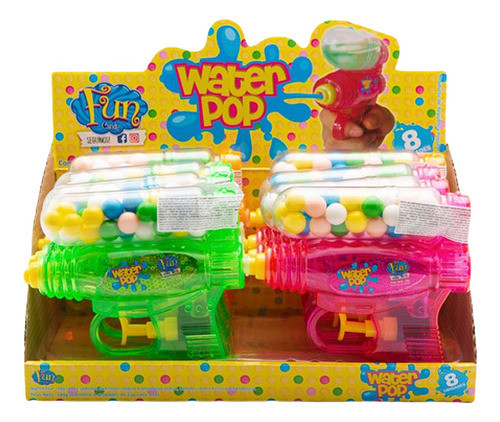 Pastillas Caramelo Water Pop X8uds 0