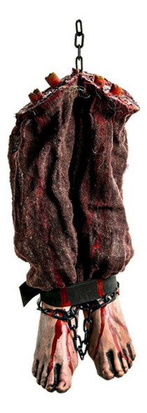 Pernas Penduradas Com Sangue Halloween Decoração Terror 0