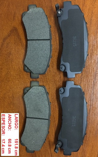 Pastillas Freno Del Bremsi Chevrolet S10(nova) 13-13 0