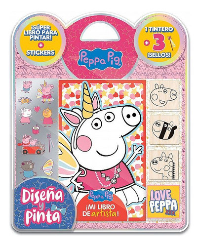 Set Vertice Diseña Y Pinta Peppa Pig (5996) 0