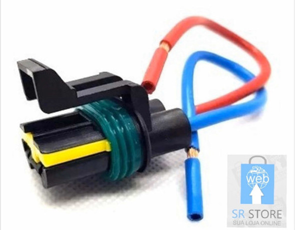 Plug Chicote Conector Eletroventilador Ventoinha Fiat Palio 1