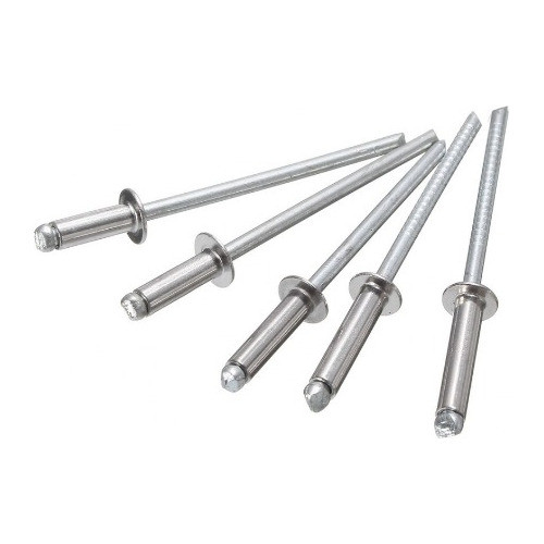 Remache Pop Aluminio De Cabeza Chata 4x14 X50u 0