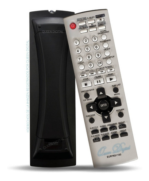 Control Remoto Para Dvd Panasonic Eur7631100 Dvd 0