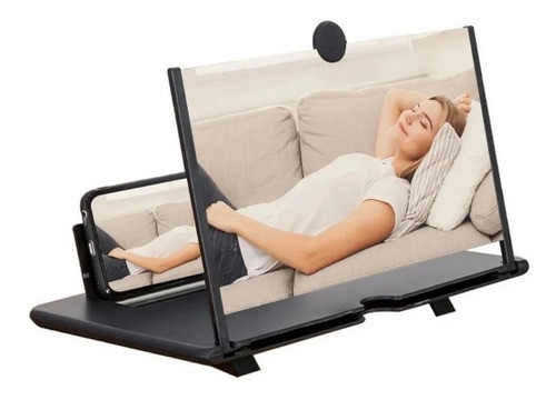 Pantalla Aumento Para Celular Zoom 3d Lupa 12  Video 0