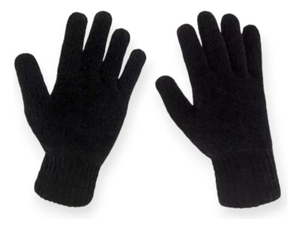 Guantes Magicos Negros Lisos Unisex Adult0 1