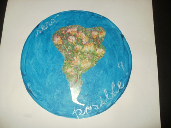 Oleo Sobre Papel De Facundo Cabral 2005 0