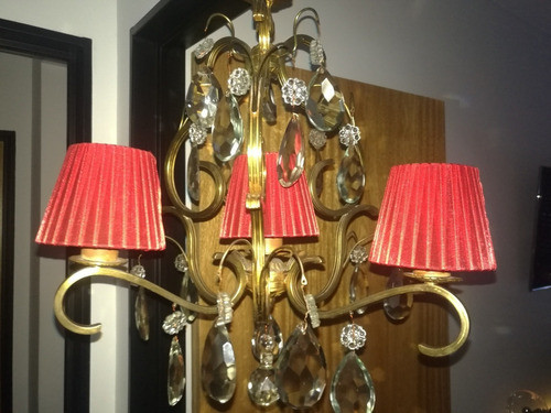 Araña De Bronce De La Abuela 1