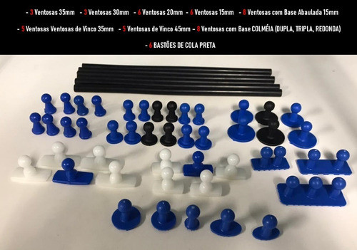 Kit Ventosas Martelinho De Ouro Nylon Profissional - 50pç 1