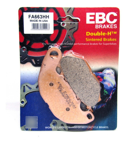 Pastillas Delanteras  Freno Ebc Yamaha R3 Fa663hh 1
