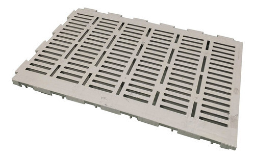 4 Pçs Piso Plástico Branco Encaixável Para Banheiro 60x40 1