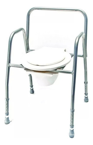 Asiento Eleva Inodoro Aluminio Reforzado Massuar Premium 0