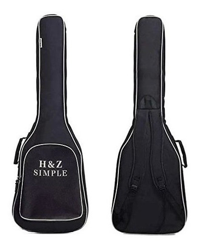 Funda Negra Para Bajo Electrico Oxford 0