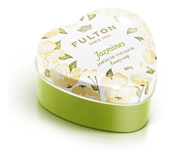 Jabon Fulton Lata Corazon Jazmin Pack X 12 - Caja Cerrada 1