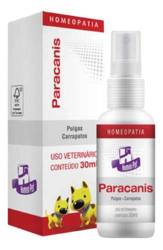 Paracanis Sistema De Terapia Real H Homeo Pet - 30 Ml 0