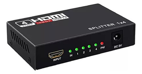 Multiplicador Splitter Hdmi 1 Entrada 4 Salidas Activo 1080p 0