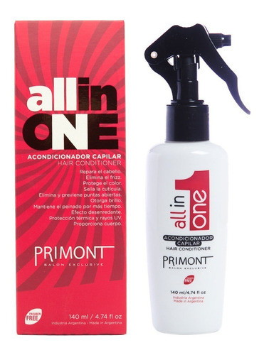 Primont All In One Tratamiento Acondicionador X 140ml 6c 0