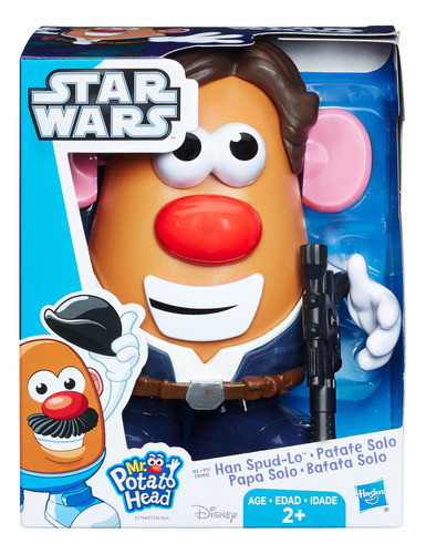 Cara De Papa Star Wars Han Solo Chewbacca Clásico Didáctico 0