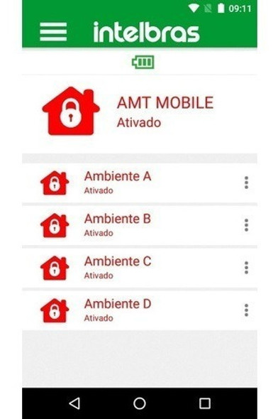 Kit Alarme Intelbras Anm 24 App 8 Sensor Magnético Sem Fio 1