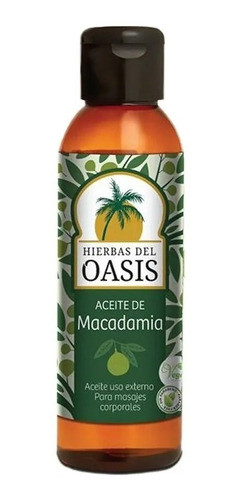 Aceite Corporal De Macadamia 60cc Hierbas Del Oasis - Dw 0