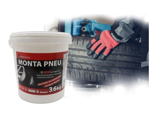 Vaselina Para Montagem E Desmontagem Pneus Industrial 3,6 Kg 0