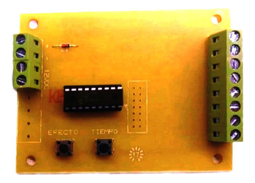 Secuenciador Luces Led - 12 Canales - 12a18 Vdc - 4a Orange 0