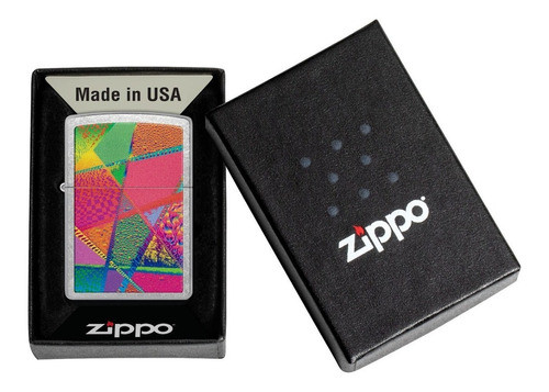 Encendedor Zippo Modelo 48498 Arte Abstracto Garantia. 1