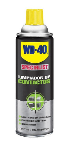 Lubricante En Seco Wd40 Specialist Limpiador Contacto 226gr 1