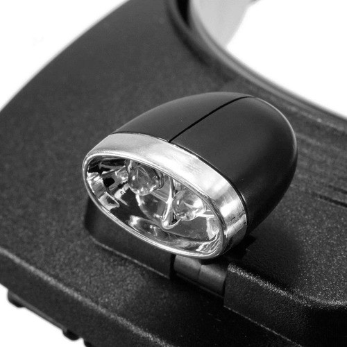 Lentes Lupa 4 Aumentos Luz Led Para Trabajos De Precisión 1