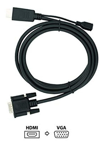 2m Cable Hdmi A Vga M / F 1