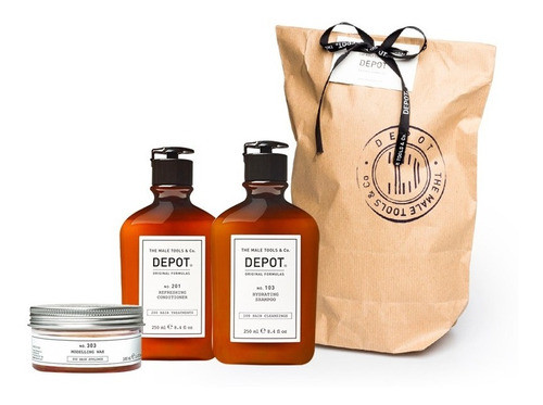 Bolsa Depot, Acond. 201, Cera 303, Shampoo 103 Hidratante 0
