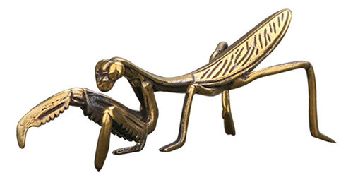 Figura Estátua Do Louva-a-deus Chinês Decoração Para Pet 0