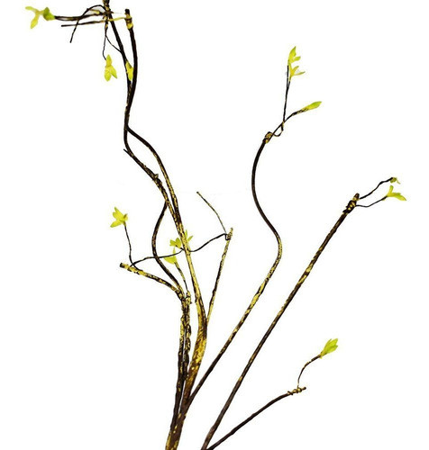 Complemento Flor Arte Cipó Aramado Marrom 97cm 0