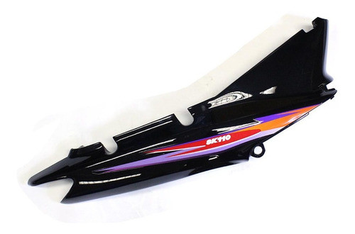 Tapa Trasera Moto Senke Sk110 Negra 0