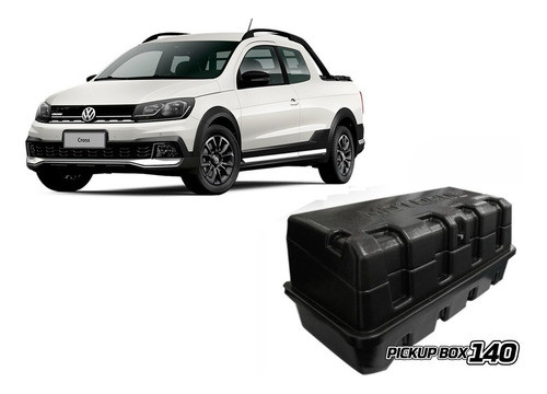 Bau Ferramentas Maleta Box Caçamba  Saveiro Motobul 140 L 1
