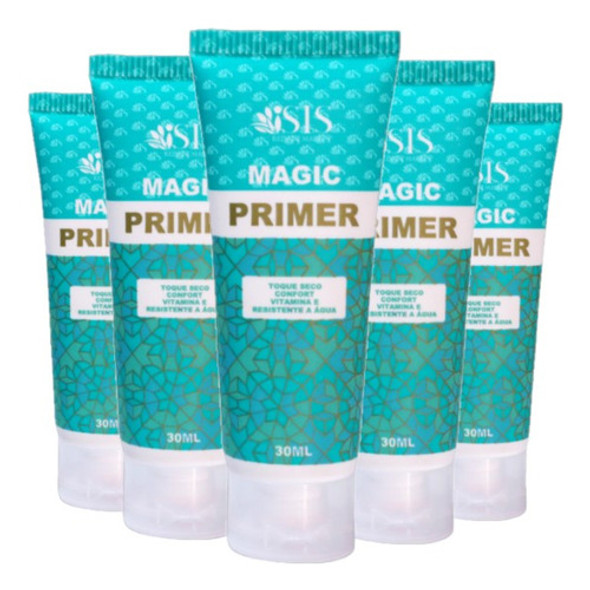 6 Magic Primer Resistente A Agua Is016 30ml Isis Atacado 0