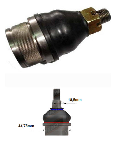 Rotula Ford Ranger (1999 A 2012) Inferior 11499 0